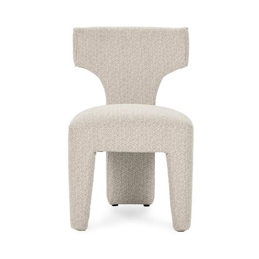 Classic Home - Khai Upholstered Fabric Dining Chair - Birch Cream - 53051762 veiw 2