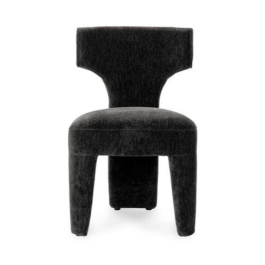 Classic Home - Khai Upholstered Fabric Dining Chair - Charcoal - 53051763 veiw 2