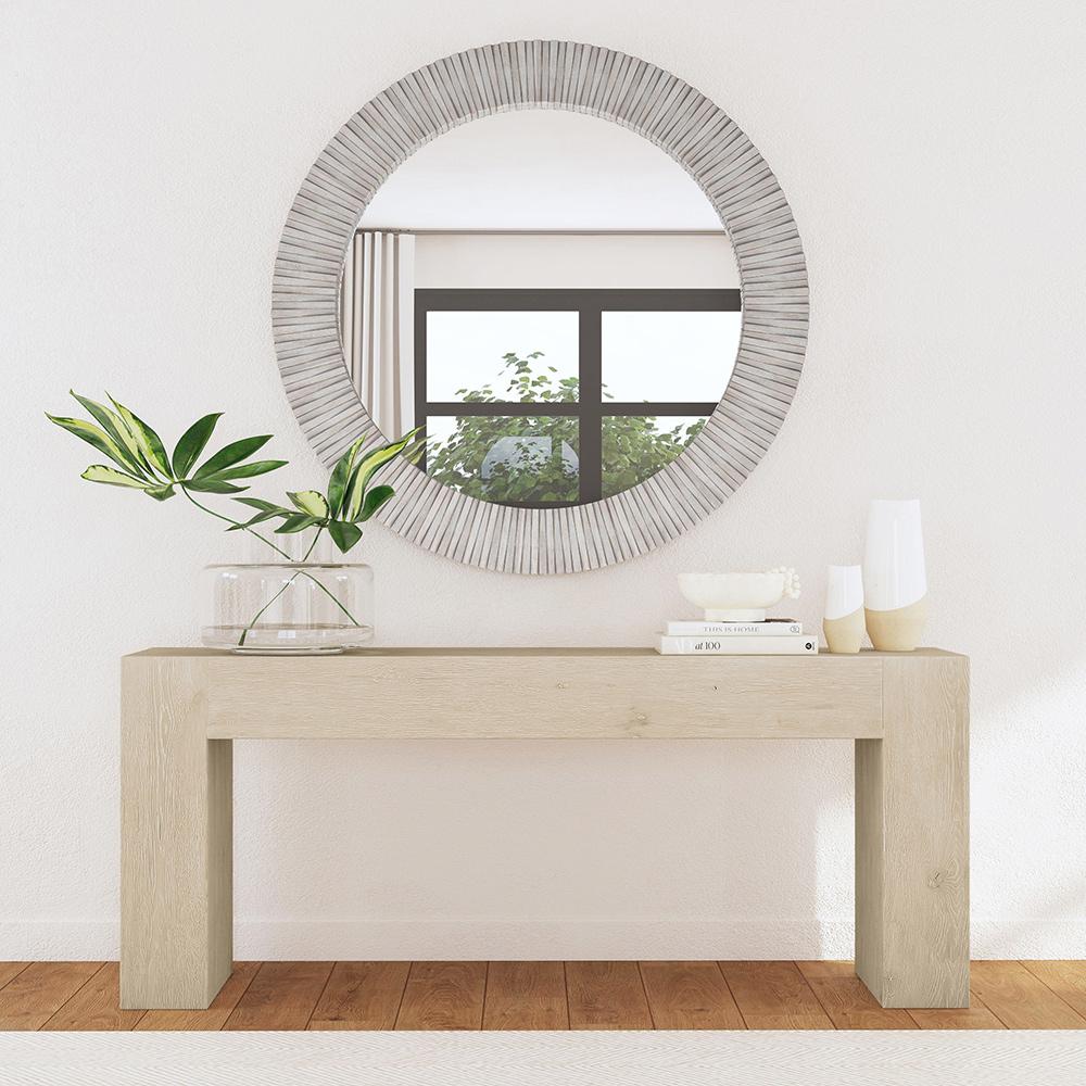 Classic Home - Myrtle Mango Wood Mirror - Gray - 56001798 veiw 5