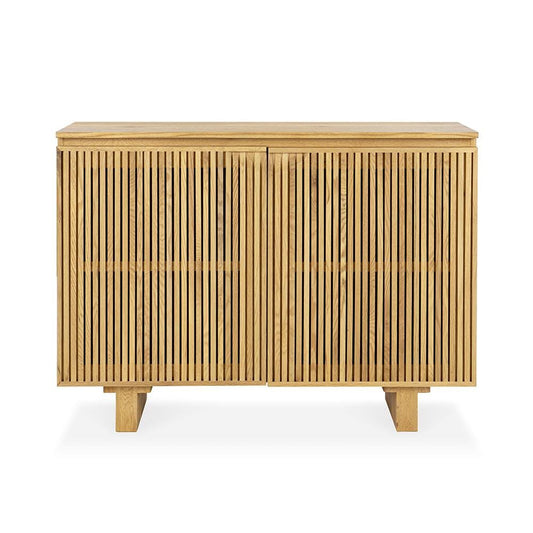 Classic Home - Roya Oak Wood 2-Door Sideboard Buffet - Oak Natural - 52004196 veiw 2