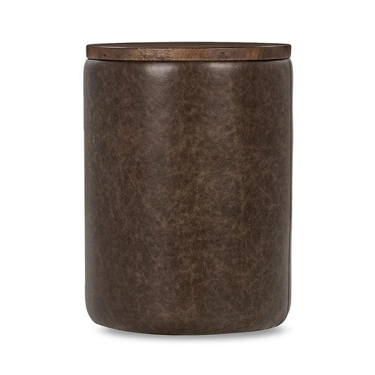Classic Home - Andra Mango Wood Accent End Table - Cocoa Brown - 51012038 veiw 2
