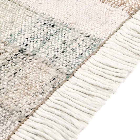 Villa by Classic Home - Ritsa 2x3 Handwoven Jute Blend Fabric Multi-Color Accent Rug - Multi-Color - 30091870 veiw 2