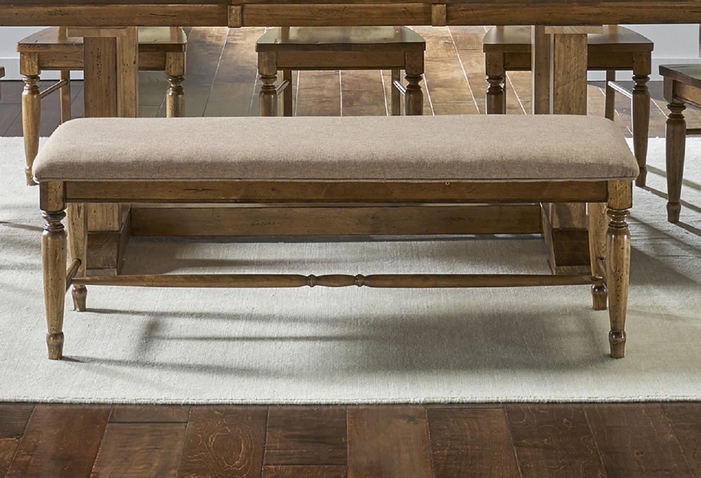 A-America - Bennett Upholstered Bench - BENSQ295K veiw 1