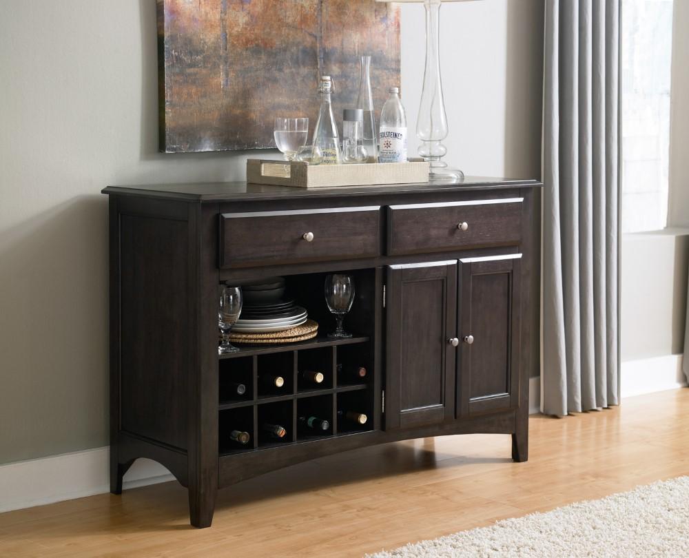 A-America - Bristol Point Server in Warm Grey Finish - BTLWG9010 veiw 3