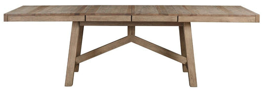 A-America - Casual Loft (68in - 100.25in) Trestle Table in Roasted Hazelnut - CAURH6300 view 2