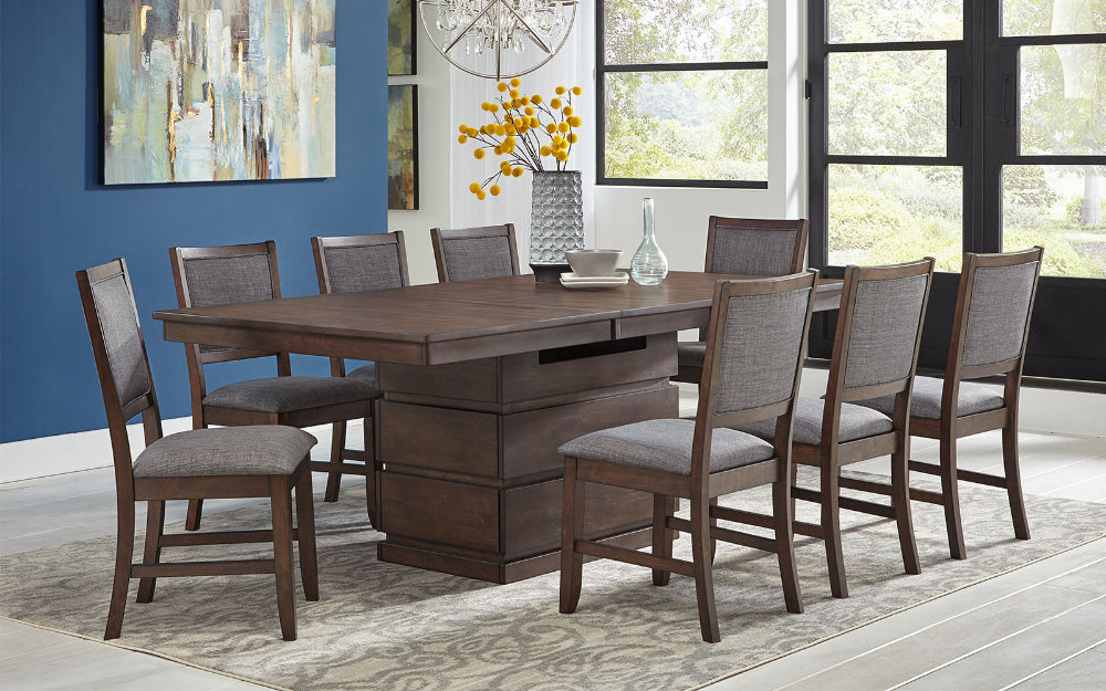 A-America - Chesney 60in - 78in Storage Dining Table with (1) 18in Butterfly Leaf - CHSFB6300 view 12