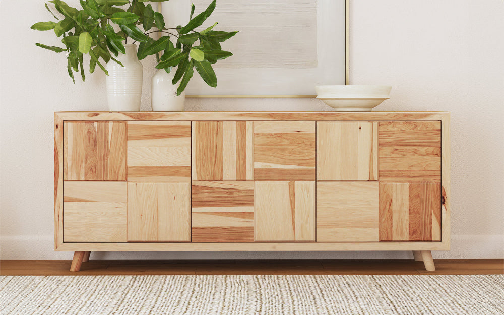 A-America - Esmond 3 Door Sideboard in Natural - ESMNT9020 view 4