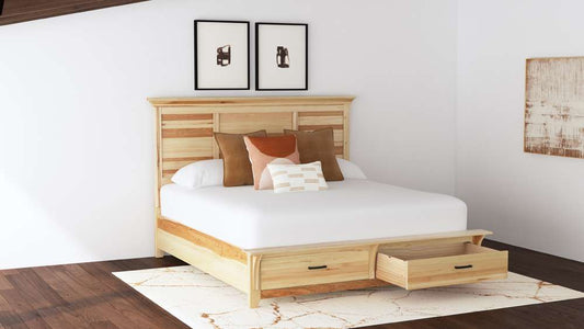 A-America - Gallagher Queen Storage Bed - GALNH5031 veiw 2