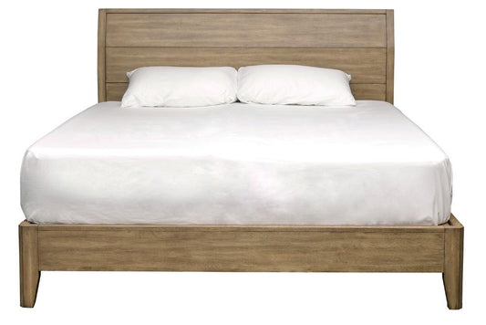 A-America - Geo Heights Queen Panel Bed in Butterscotch - GEOBT5030 veiw 2