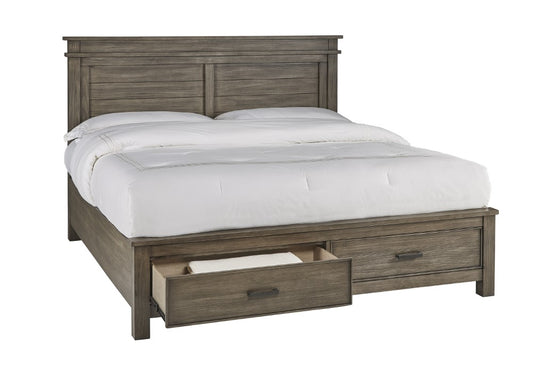 A-America - Glacier Point King Storage Bed - GLPGR5131 veiw 2