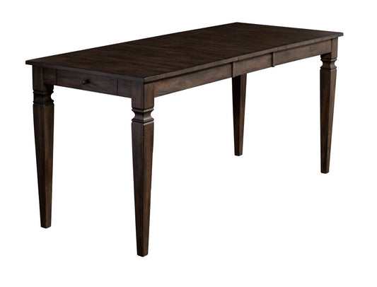 A-America - Kingston 62in - 78in Gather Height Leg Table with (1) 16in Butterfly Leaf - KIGDG6710 veiw 2