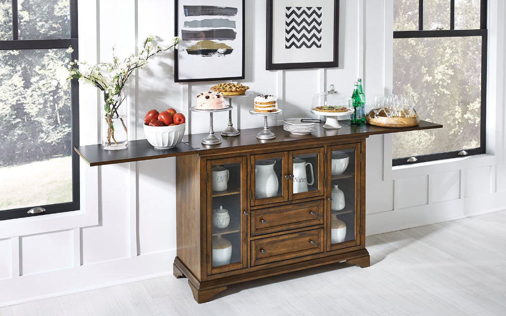 A-America - Mariposa Flip-Top Server in Rustic Whiskey Finish - MRPRW9010 view 8