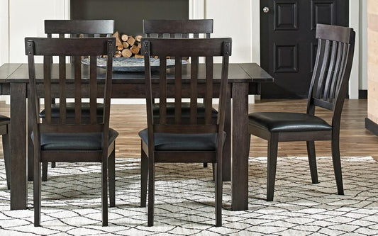 A-America - Mariposa Slatback Side Chair with Upholstered Seat in Warm Grey Finish (Set of 2) - MRPWG2652 view 2