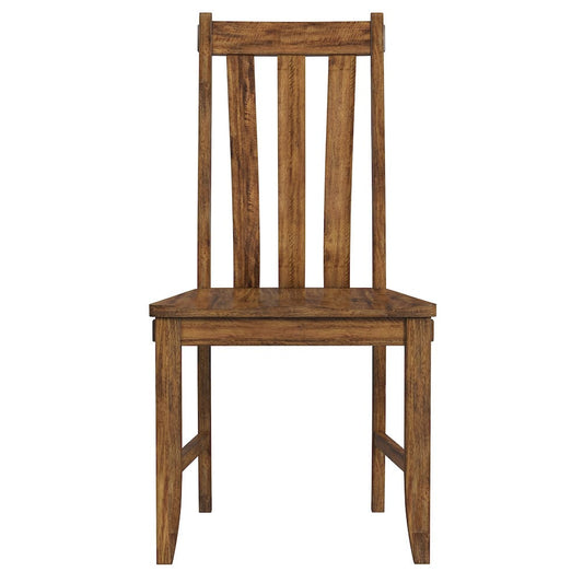 A-America - Silverdale Slatback Chair with Wood Seat (Pack of 2) - SILRU2552 view 2