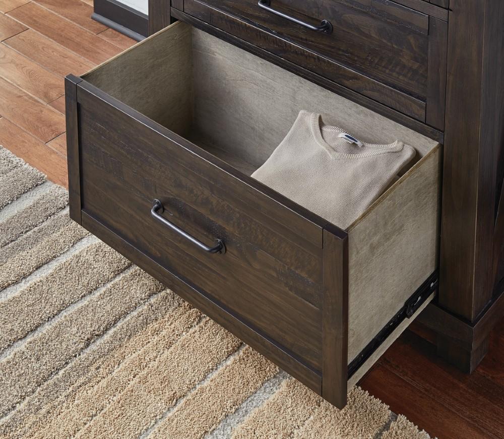 A-America - Sun Valley Chest, Charcoal Finish - SUVCL5600 veiw 4