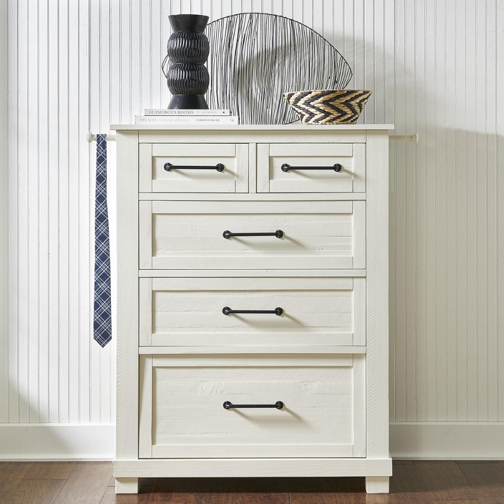 A-America - Sun Valley Chest, White Finish - SUVWT5600 veiw 3