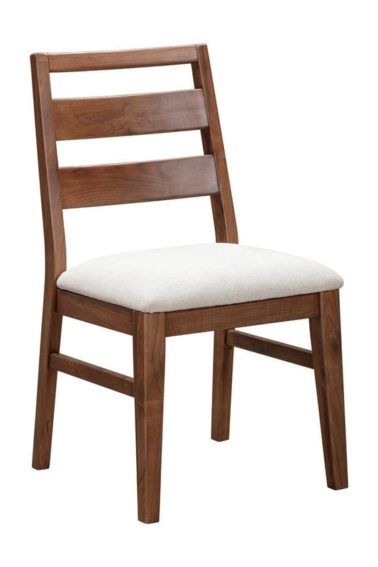A-America - Voss Ladderback Upholstered Side Chair (2 pack) in Sable - VOSSA2552 veiw 2