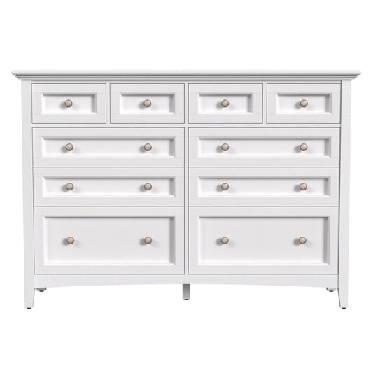 A-America - Westlake 10 Drawer Master Dresser in White - WSLWH5510 veiw 2