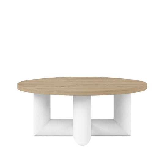 A.R.T. Furniture - Garrison Round Cocktail Table in Brown - 322302-1317 view 2