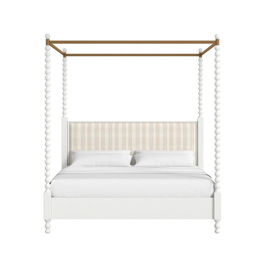 A.R.T. Furniture - Haven KG Uph Canopy Poster Bed - 339136-2367CP view 2
