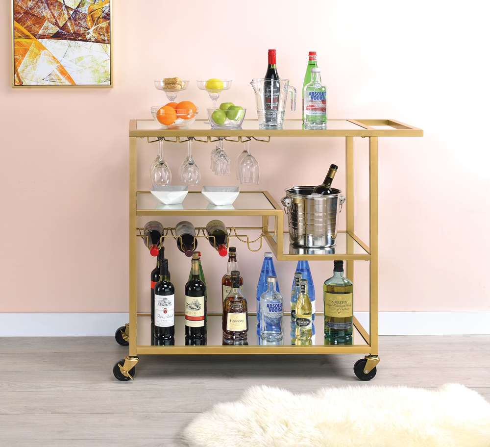 ACME Furniture - Adamsen Serving Cart - 98354 veiw 1