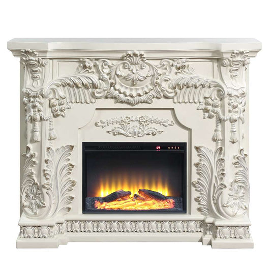 ACME Furniture - Adara Fireplace - Antique White - AC01620 veiw 3