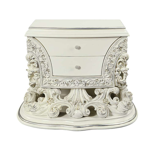 ACME Furniture - Adara Nightstand - Antique White - BD01249 veiw 2