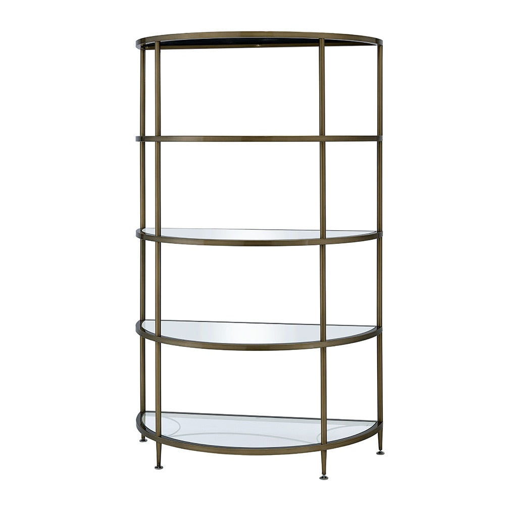ACME Furniture - Aditya Rack - Mirrored & Antique Brass Finish - AC02738 veiw 3