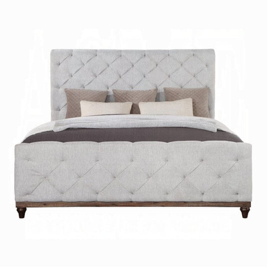 ACME Furniture - Andria Eastern King Bed - Reclaimed Oak - BD01290EK view 2