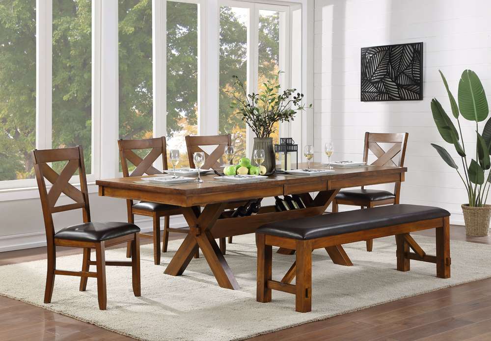 ACME Furniture - Apollo Dining Table - 70000 view 5