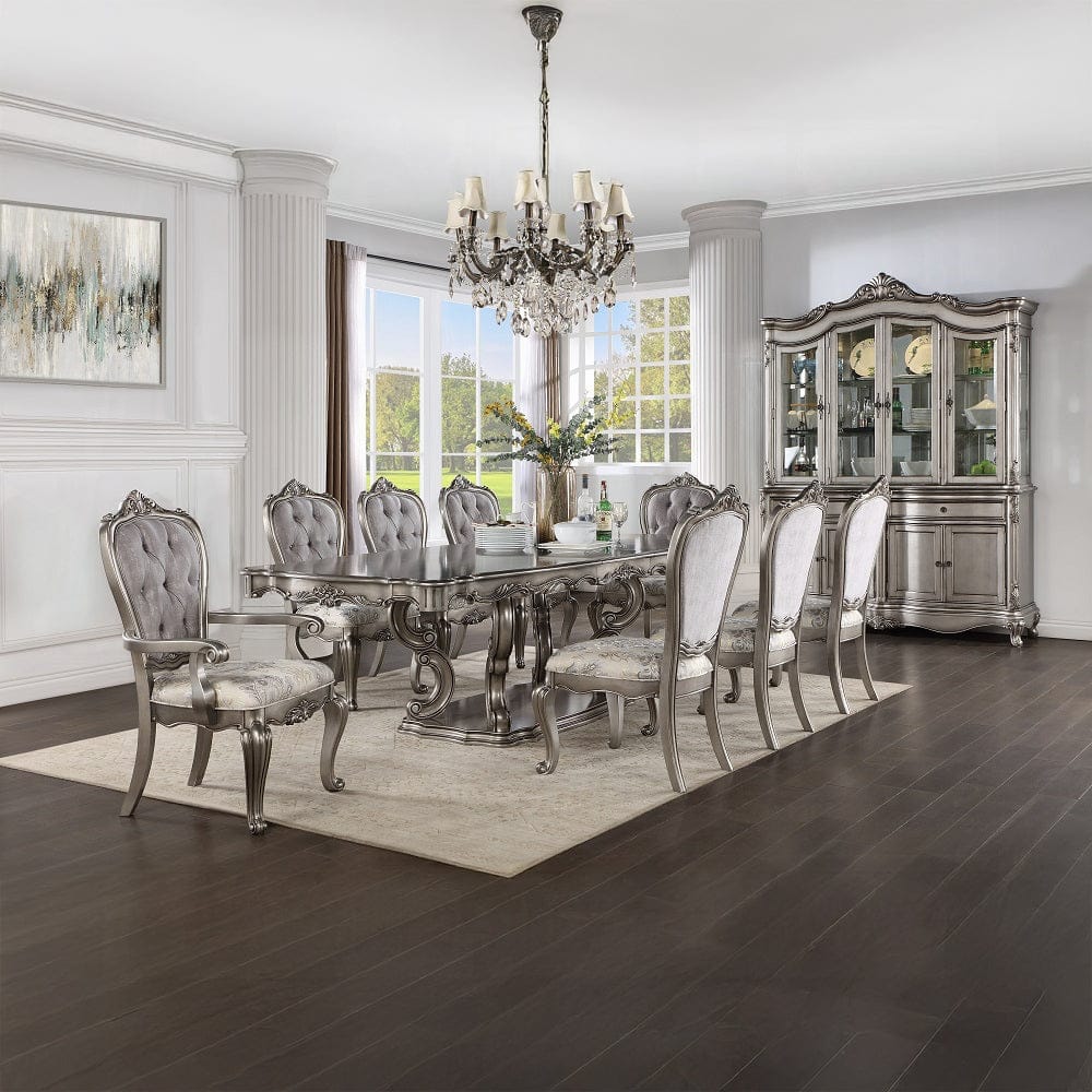 ACME Furniture - Ariadne Dining Table - Antique Plantinum - DN02281 view 7