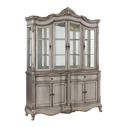 ACME Furniture - Ariadne Hutch & Buffet - Antique Plantinum - DN02284 veiw 2