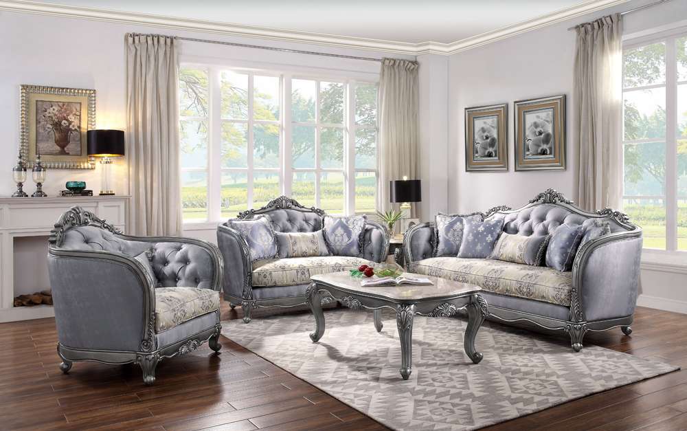 ACME Furniture - Ariadne Sofa w/5 Pillows - 55345 veiw 2