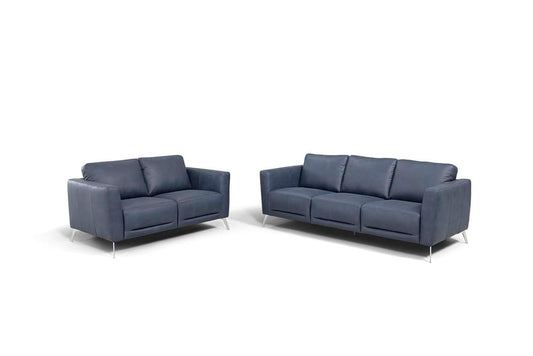 ACME Furniture - Astonic - Loveseat - Blue Top Grain Leather - LV00213 view 2