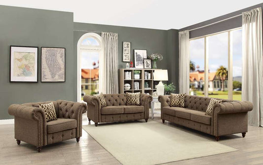 ACME Furniture - Aurelia Loveseat (w/2 Pillows) - 52426 veiw 2