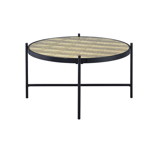 ACME Furniture - Bage II Coffee Table - Black & Glass - 84640 veiw 2