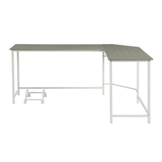 ACME Furniture - Bambina Computer Desk - Gray & White - OF00043 view 2