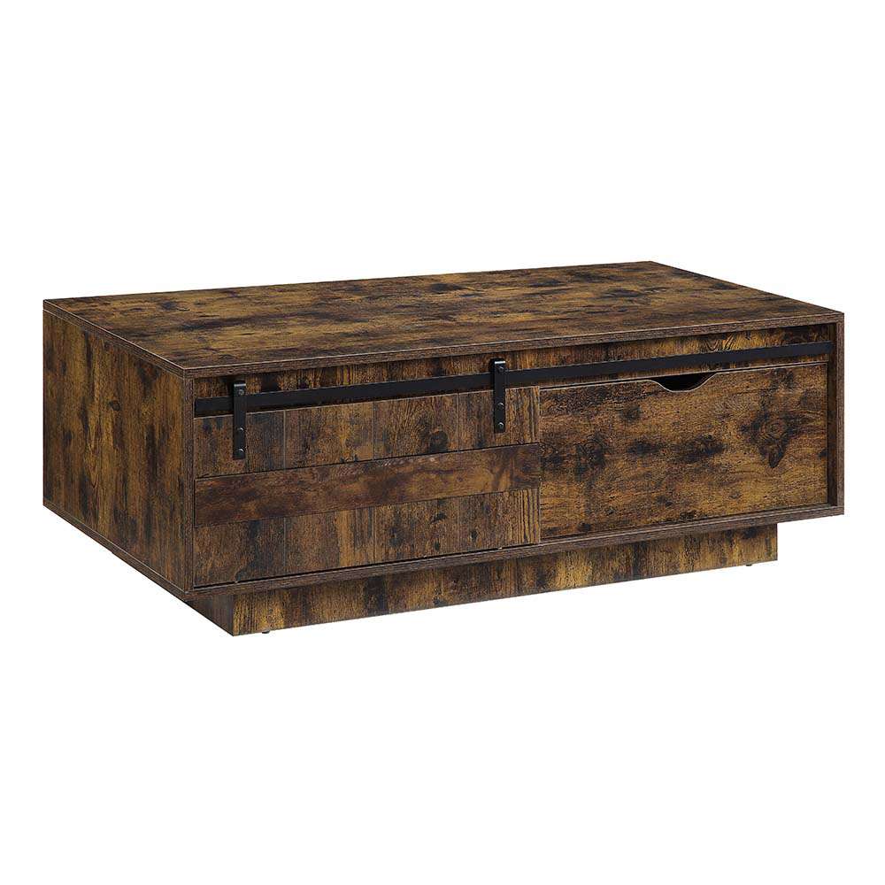 ACME Furniture - Bellarosa Coffee Table - Rustic Oak - LV01442 veiw 1