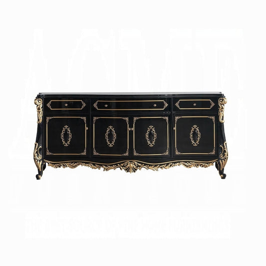 ACME Furniture - Betria Console Table - Gold & Black - AC01892_CLOSEOUT veiw 8