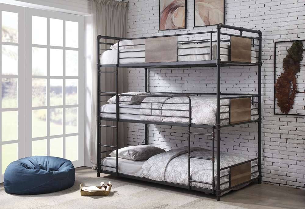 ACME Furniture - Brantley Triple Bunk Bed - Twin - 37820 veiw 1