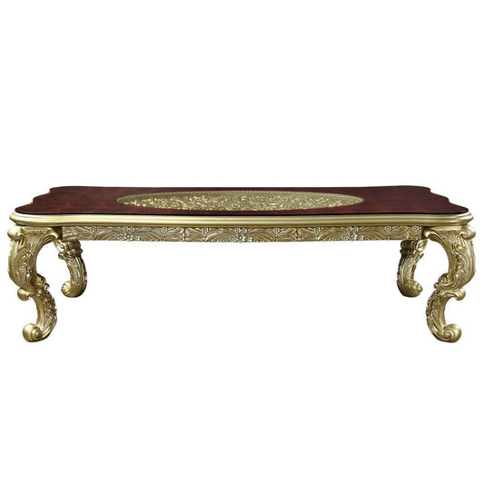 ACME Furniture - Cabriole Dining Table - Gold - DN01482 veiw 2