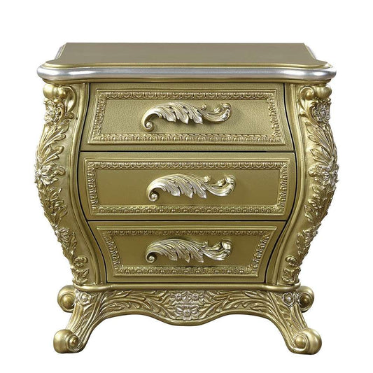 ACME Furniture - Cabriole Nightstand - Gold - BD01464 veiw 2