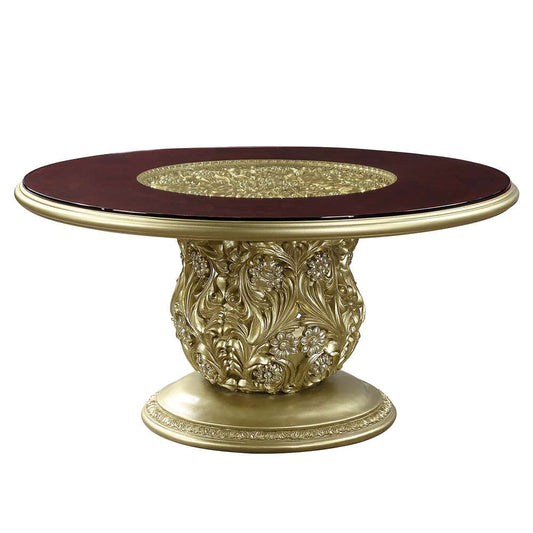 ACME Furniture - Cabriole Round Dining Table - Gold - DN01481 veiw 2