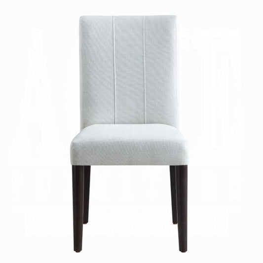 ACME Furniture - Carena Side Chair (Set of 2) - White & Brown Finish - DN02956 view 2
