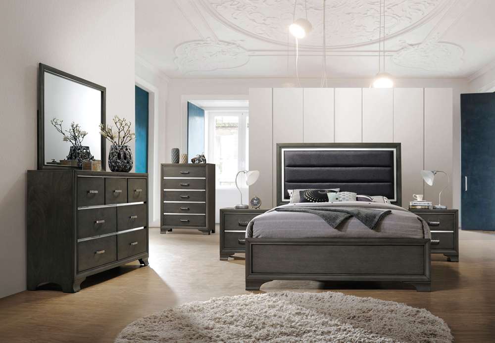 ACME Furniture - Carine II Queen Bed - 26260Q veiw 1