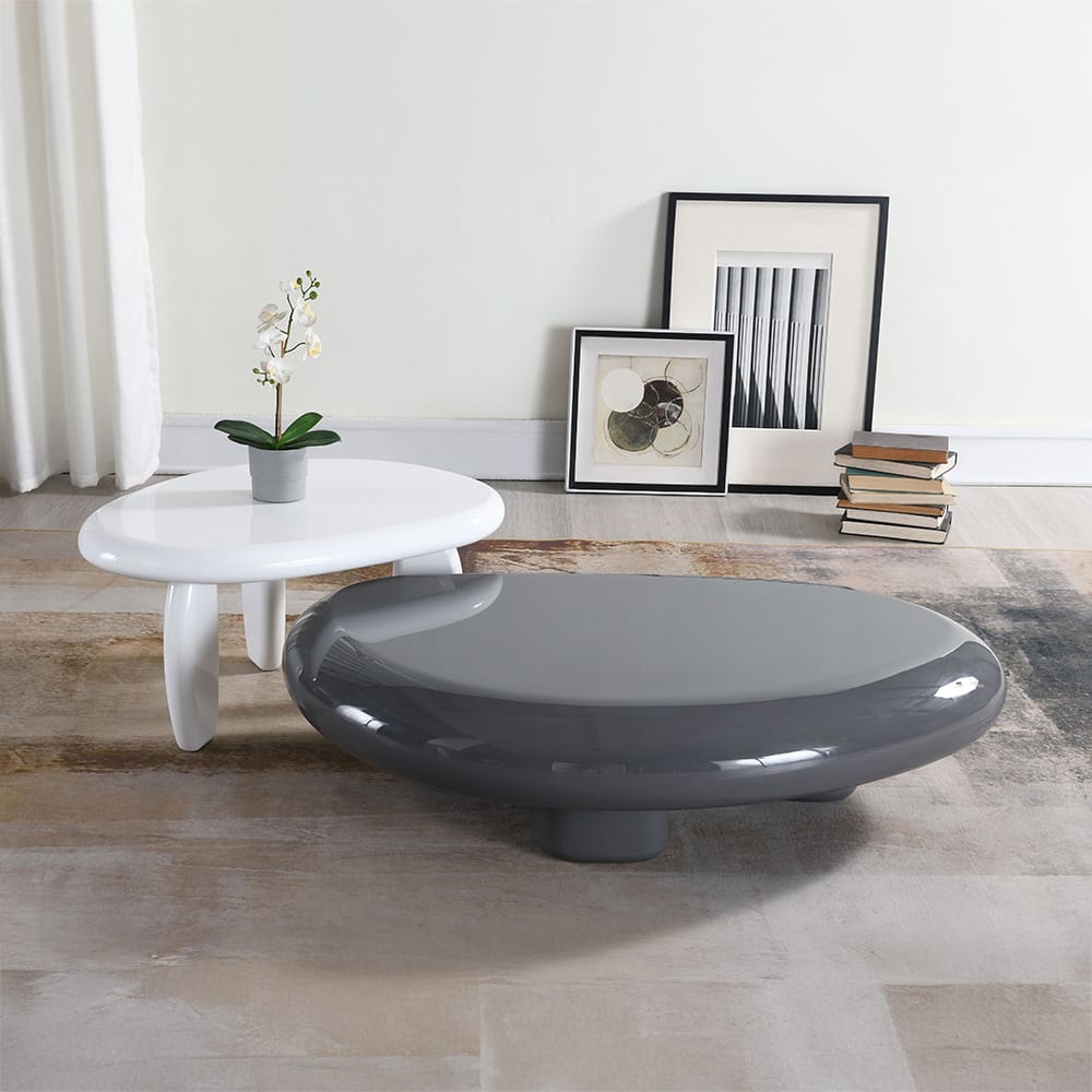 ACME Furniture - Charlene - Coffee Table - Gray High Gloss - LV03915 view 6