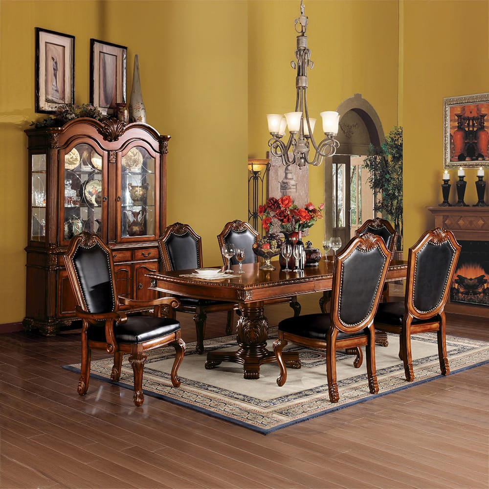 ACME Furniture - Chateau De Ville - Dining Table - Cherry - 04075A view 4