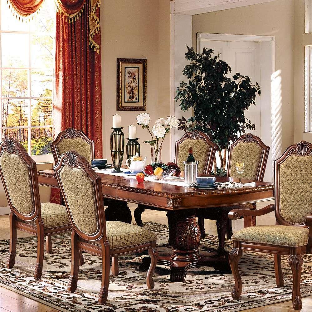 ACME Furniture - Chateau De Ville Dining Table - Cherry - 04075 veiw 1
