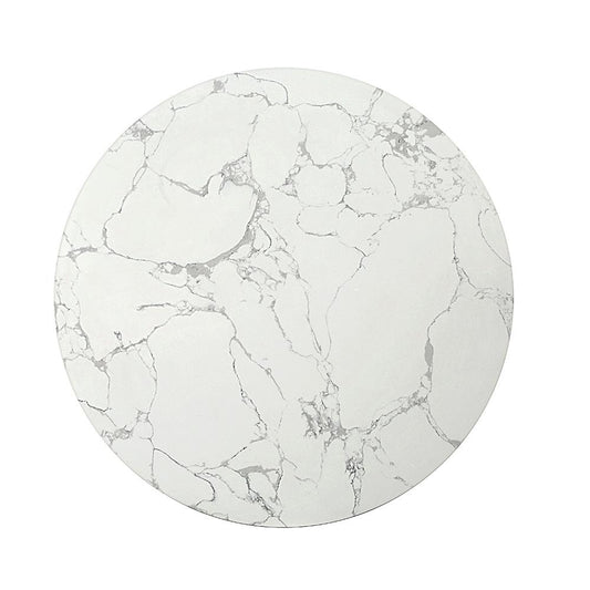 ACME Furniture - Clayten Coffee Table - White Natural Marble Top & Espreeso Finish - LV03945 view 2
