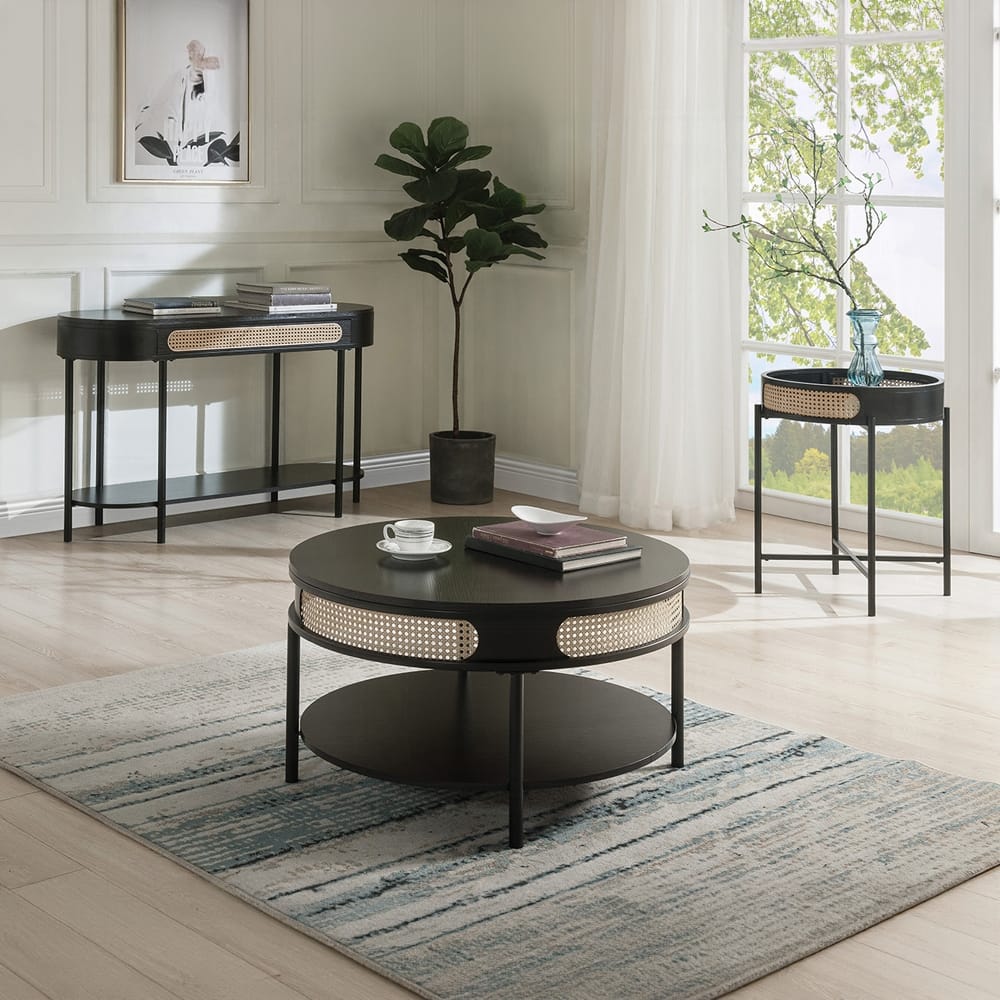 ACME Furniture - Colson End Table - Black - LV01077